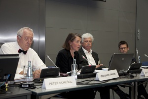 Foto von den Referentinnen und Referenten von Forum 2